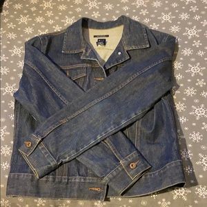 Stretchy Dark Denim Jacket